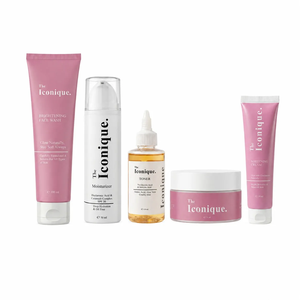 The Iconique All in One Skin Perfection Bundle - 5 Piece Set
